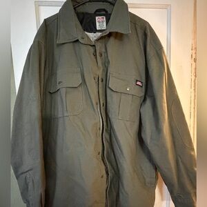 Dickies Olive Green Military Jacket
